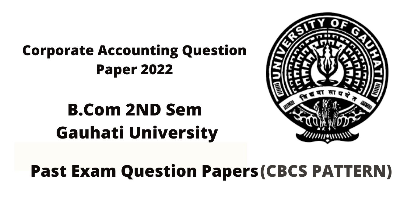 Corporate Accounting Question Paper 2022
