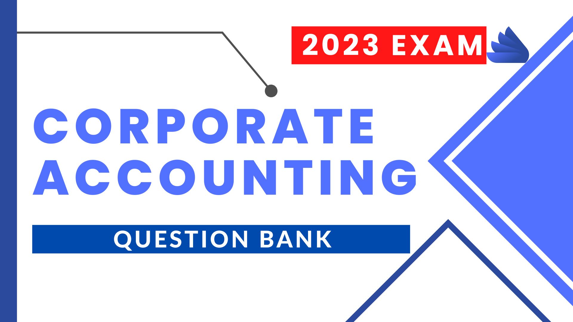 Final Accounts of Companies Question Bank 