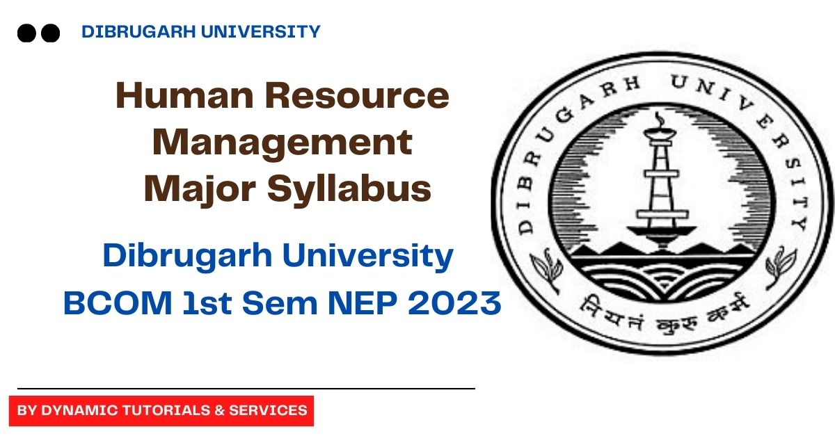 Human Resource Management Major Syllabus